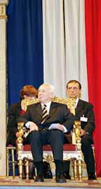 Dr. Ferenz Madl Präsident der Republik Ungarn
