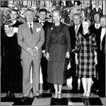 Königin Margarete II. von Dänemark und Prinz Henrik von Dänemark, bei den Europäischen Kulturpreisverleihungen 2000 in Schloss Christianborg 