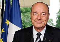 Jacques Chirac Präsident der französischen Republik